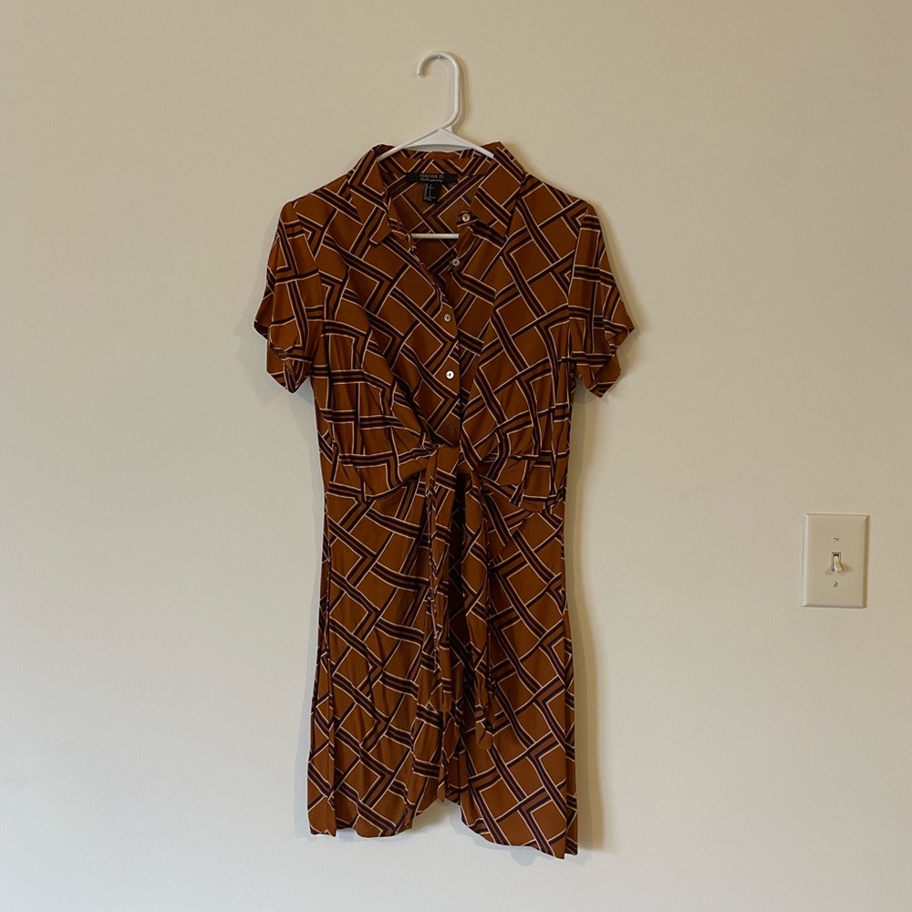 Vintage Print Dress